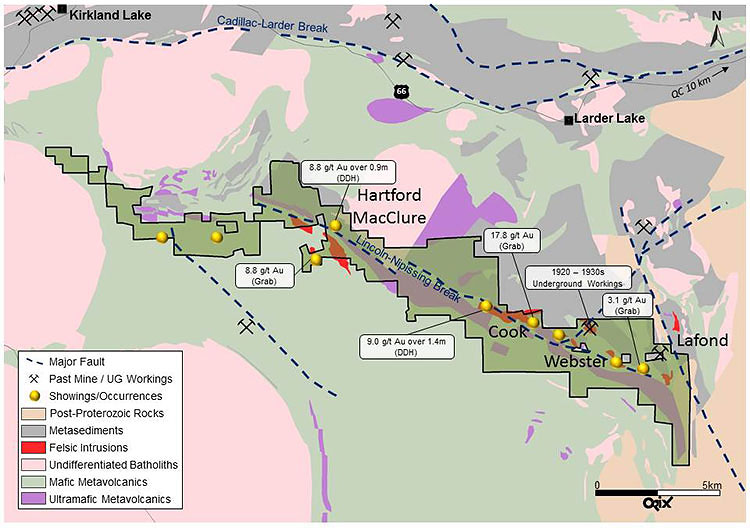 Figure 1: South Kirkland Location Sketch